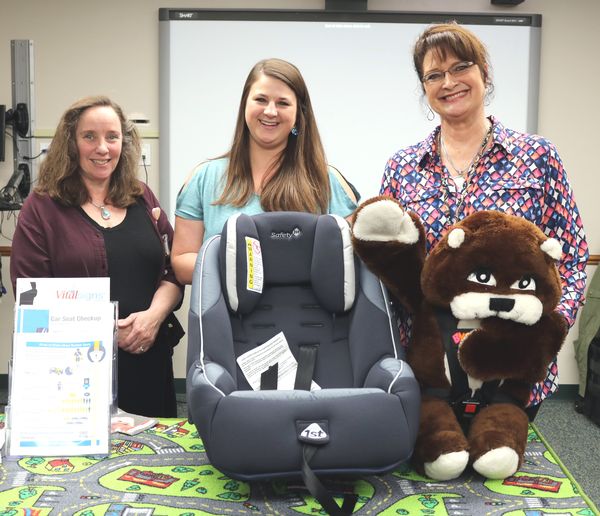Car Seat Demo provided for Moms-to-Be
