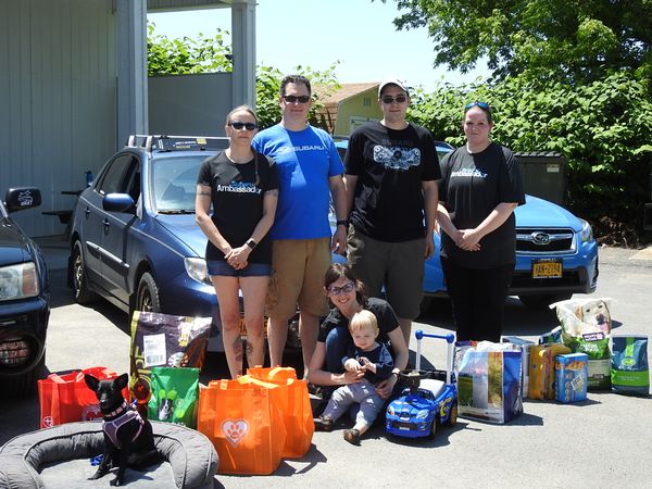 Subaru Ambassadors Food Drive benefits OCO Food Pantry